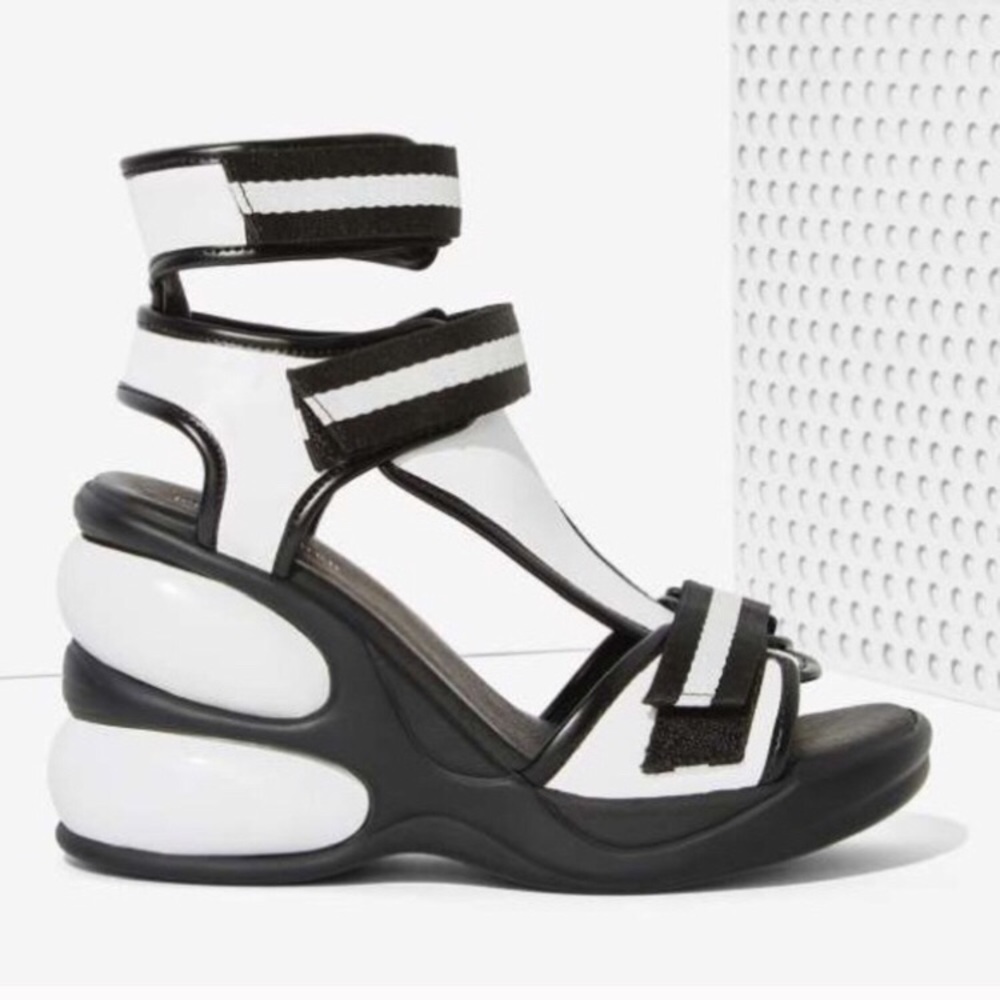 ISO Jeffrey Campbell sporty velcro wedges